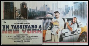 Symeoni (Sandro Simeoni) : Un tassinaro a New York  - Asta Bozzetti Cinematografici - Parte II / Asta a tempo - Associazione Nazionale - Case d'Asta italiane
