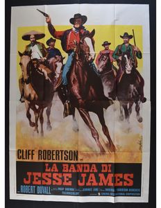 Enzo Nistri : La banda di Jesse James  - Asta Bozzetti Cinematografici - Parte II / Asta a tempo - Associazione Nazionale - Case d'Asta italiane