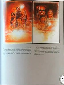 Drew Struzan : Sahara  - Asta Bozzetti Cinematografici - Parte II / Asta a tempo - Associazione Nazionale - Case d'Asta italiane