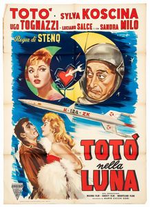 Angelo Cesselon : Tot nella luna  - Asta Bozzetti Cinematografici - Parte II / Asta a tempo - Associazione Nazionale - Case d'Asta italiane