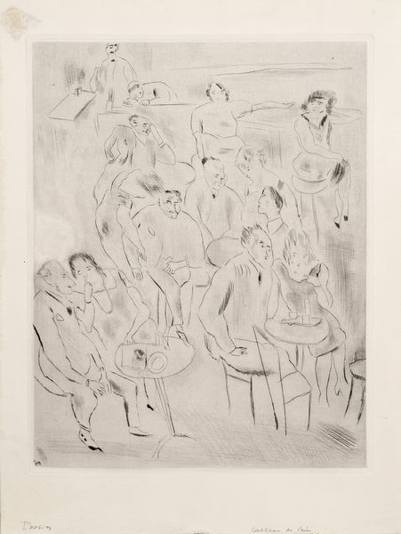 Julius Pascin : Au bal  - Asta Parade I - Arte Contemporanea - Associazione Nazionale - Case d'Asta italiane