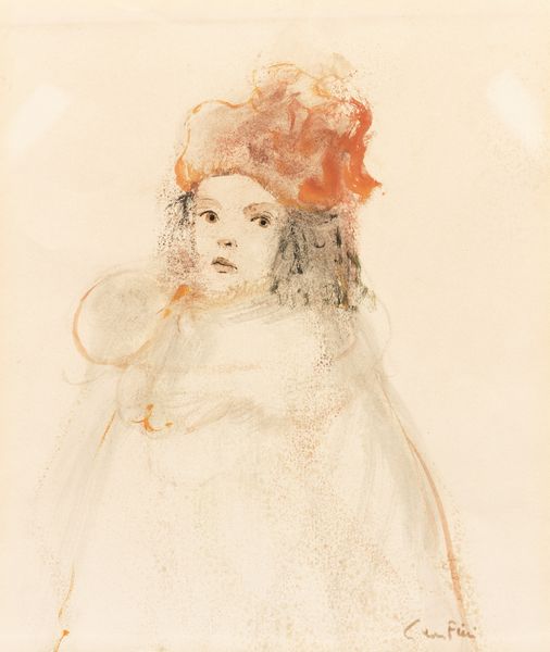 Léonor Fini : Ritratto di fanciulla con cappello rosso  - Asta Parade I - Arte Contemporanea - Associazione Nazionale - Case d'Asta italiane