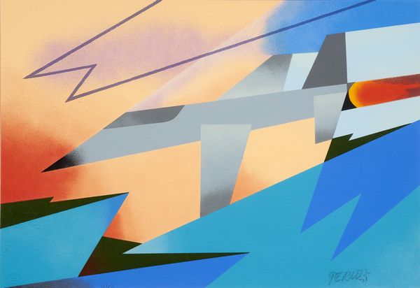 Osvaldo Peruzzi : Due grafiche  - Asta Parade I - Arte Contemporanea - Associazione Nazionale - Case d'Asta italiane