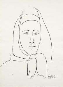 Pablo Picasso - Ritratto di donna