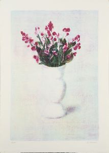 Antonio Bueno - Vaso di fiori