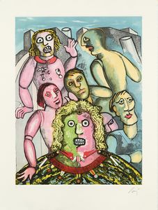 ENRICO BAJ - Generale e i suoi fantasmi