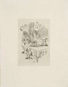 Pierre Bonnard - Le chat