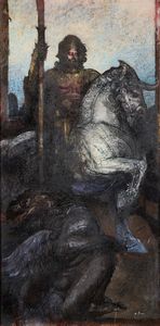 Raffaele De Rosa - San Giorgio e il drago