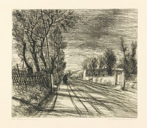 LINO BIANCHI BARRIVIERA - Strada al tramonto