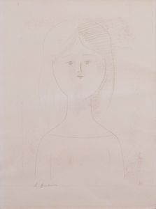 Antonio Bueno - Due grafiche a soggetto Ritratto