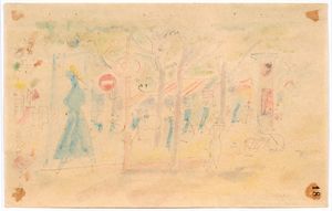 Moses Levy - In strada