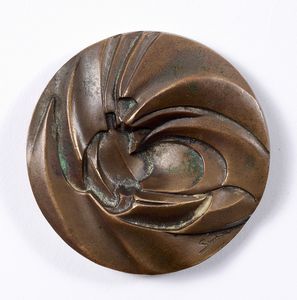 Francesco Somaini - Medaglia commemorativa astratta