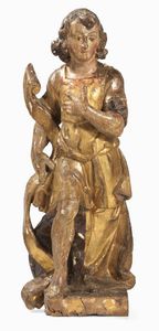 Scuola veneta del XVI secolo - Angelo reggitorcia