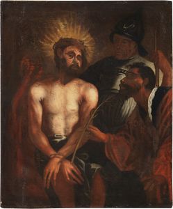 Scuola Italia meridionale del XVII secolo - Cristo coronato di spine