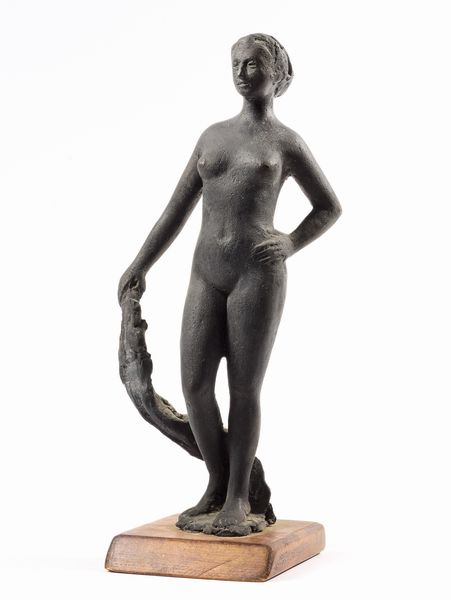 Quinto Martini : Nudo femminile con panno  - Asta Parade III - Dipinti e Sculture del XIX e XX secolo - Associazione Nazionale - Case d'Asta italiane