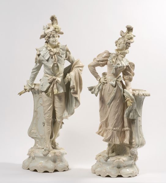 Due grandi vasi in ceramica  - Asta Parade III - Dipinti e Sculture del XIX e XX secolo - Associazione Nazionale - Case d'Asta italiane