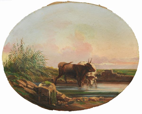 Scuola napoletana inizio del XX secolo : Due opere  - Asta Parade III - Dipinti e Sculture del XIX e XX secolo - Associazione Nazionale - Case d'Asta italiane