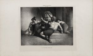 Antoine Jean Weber - La pauvre famille (da Thodore Gricault)