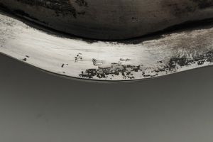 Piatto. Probabile XVIII secolo, bolli consunti di difficile lettura  - Asta Argenti - Associazione Nazionale - Case d'Asta italiane