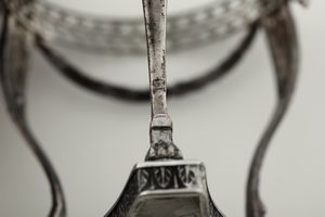 Coppia di saliere. Italia XVIII secolo, apparentemente prive di punzonatura  - Asta Argenti - Associazione Nazionale - Case d'Asta italiane