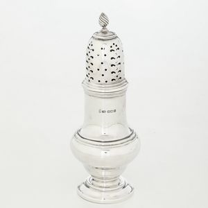 Spargizucchero. Città di Sheffield 1905. Argentiere Joseph Rodgers & sons  - Asta Argenti - Associazione Nazionale - Case d'Asta italiane