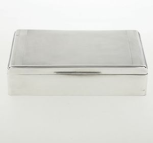 Scatola. Città di Sheffield 1936, argentiere Brook & Son.  - Asta Argenti - Associazione Nazionale - Case d'Asta italiane