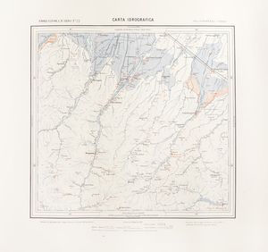 Lotto di undici carte idrografiche del Regno d'Italia, regione Emilia Romagna.  - Asta  Arte Antica, Moderna e Contemporanea [Parte I] - Associazione Nazionale - Case d'Asta italiane