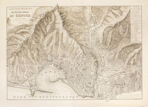 PIERRE ANTOINE-FRAN�OIS TARDIEU (TARDIEU DE L'ESTRAPADE) : D�partement de G�nes Divis� en 5 Arrondissemens et en 41 cantons (N� 106 et N�107).  - Asta  Arte Antica, Moderna e Contemporanea [Parte I] - Associazione Nazionale - Case d'Asta italiane