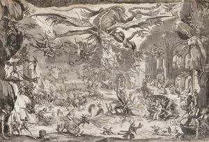 Jacques Callot - La tentazione di Sant'Antonio.