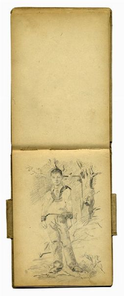 ANTONIETTA PIAGGIO COSTA : Album di disegni.  - Asta Arte Antica, Moderna e Contemporanea [Parte II] - Associazione Nazionale - Case d'Asta italiane