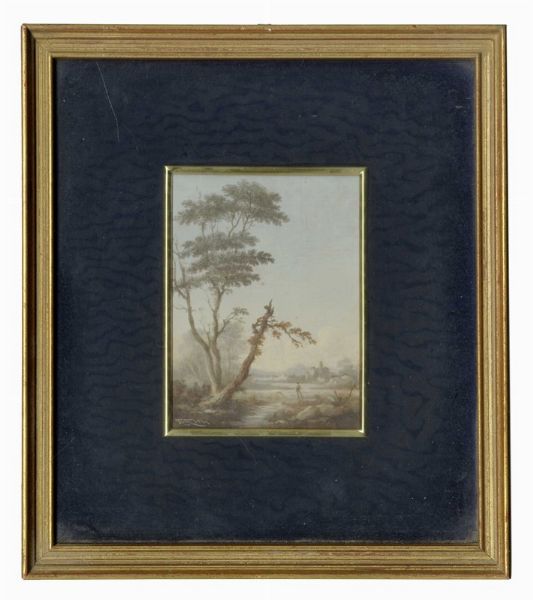 Renato Zini : Lotto composto di 11 dipinti a tema naturale.  - Asta Arte Antica, Moderna e Contemporanea [Parte II] - Associazione Nazionale - Case d'Asta italiane