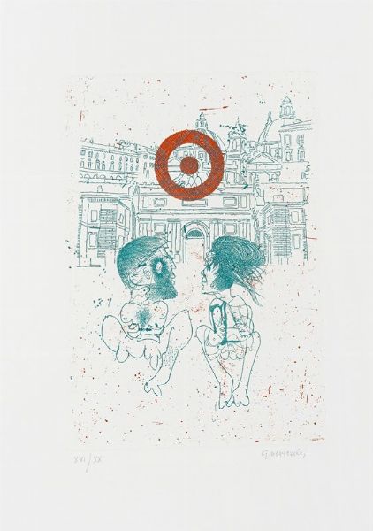 Lotto composto di 20 incisioni.  - Asta Arte Antica, Moderna e Contemporanea [Parte II] - Associazione Nazionale - Case d'Asta italiane