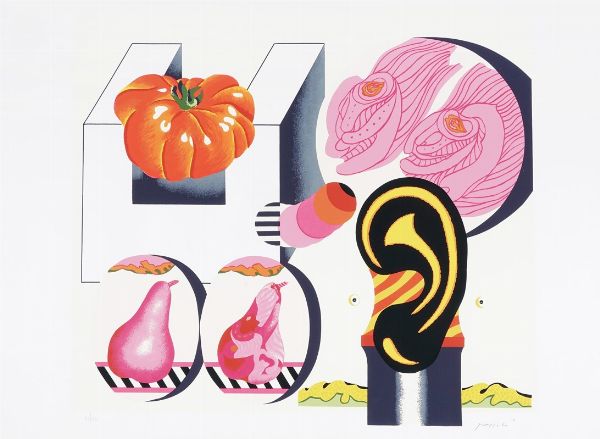 Lotto composto di 3 incisioni ed 1 disegno.  - Asta Arte Antica, Moderna e Contemporanea [Parte II] - Associazione Nazionale - Case d'Asta italiane