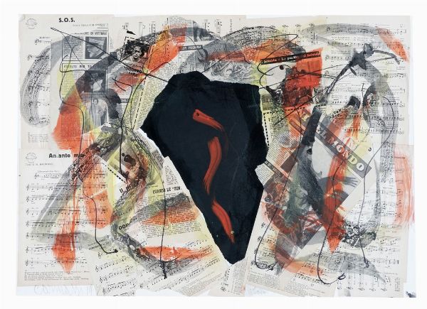 Arturo Carmassi : Senza titolo.  - Asta Arte Antica, Moderna e Contemporanea [Parte II] - Associazione Nazionale - Case d'Asta italiane