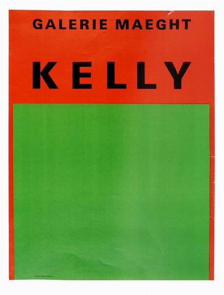 Ellsworth Kelly : Green Red per Galerie Maeght.  - Asta Arte Antica, Moderna e Contemporanea [Parte II] - Associazione Nazionale - Case d'Asta italiane