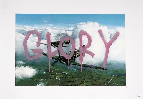 Banksy : Glory.  - Asta Arte Antica, Moderna e Contemporanea [Parte II] - Associazione Nazionale - Case d'Asta italiane