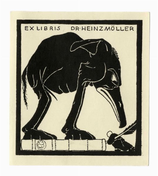 Lotto composto di 75 ex libris.  - Asta Arte Antica, Moderna e Contemporanea [Parte II] - Associazione Nazionale - Case d'Asta italiane