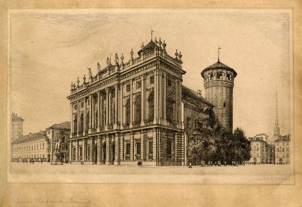 ANTONIO CARBONATI : Lotto composto di 6 incisioni su Torino.  - Asta Arte Antica, Moderna e Contemporanea [Parte II] - Associazione Nazionale - Case d'Asta italiane