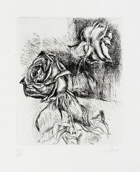 Renato Guttuso : Lotto composto di 2 incisioni  - Asta Arte Antica, Moderna e Contemporanea [Parte II] - Associazione Nazionale - Case d'Asta italiane