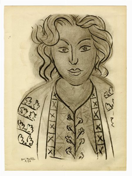 HENRI MATISSE : Coppia di ritratti.  - Asta Arte Antica, Moderna e Contemporanea [Parte II] - Associazione Nazionale - Case d'Asta italiane