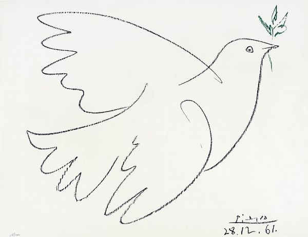 Pablo Picasso : Paix.  - Asta Arte Antica, Moderna e Contemporanea [Parte II] - Associazione Nazionale - Case d'Asta italiane