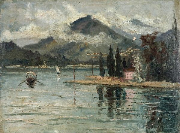 Il lago.  - Asta Arte Antica, Moderna e Contemporanea [Parte II] - Associazione Nazionale - Case d'Asta italiane