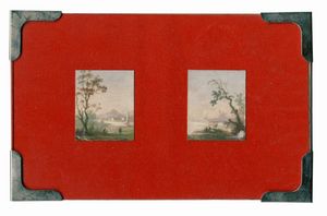 Renato Zini : Lotto composto di 11 dipinti a tema naturale.  - Asta Arte Antica, Moderna e Contemporanea [Parte II] - Associazione Nazionale - Case d'Asta italiane