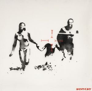 Banksy - Family Target.
