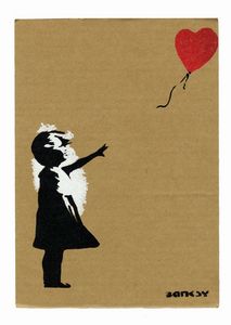 Banksy - Dismaland. The Balloon Girl.