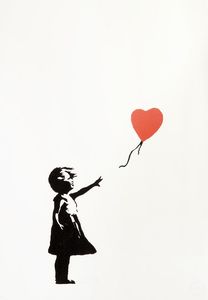 Banksy - Girl and the balloon.