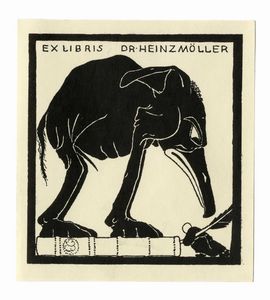 Lotto composto di 75 ex libris.  - Asta Arte Antica, Moderna e Contemporanea [Parte II] - Associazione Nazionale - Case d'Asta italiane