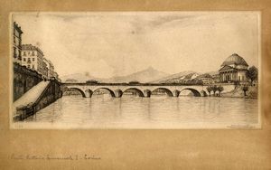 ANTONIO CARBONATI : Lotto composto di 6 incisioni su Torino.  - Asta Arte Antica, Moderna e Contemporanea [Parte II] - Associazione Nazionale - Case d'Asta italiane