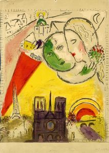 Marc Chagall : Lotto composto di 9 incisioni.  - Asta Arte Antica, Moderna e Contemporanea [Parte II] - Associazione Nazionale - Case d'Asta italiane