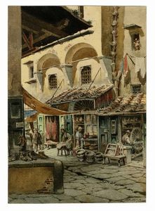 DANTE MATTANI - La vecchia Firenze.